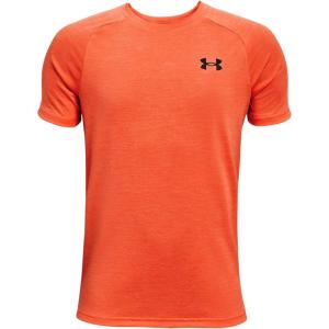 imageUnder Armour Boys Tech 20 ShortSleeve TShirtOmega Orange 857Black