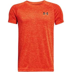 imageUnder Armour Boys Tech 20 ShortSleeve TShirtPhoenix Fire 296Black