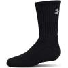 imageUnder Armour Adult Cotton Crew Socks MultipairsBlackGray 6pairs