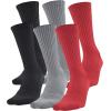 imageUnder Armour Adult Cotton Crew Socks MultipairsRedAssorted 6pairs