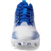 imageUnder Armour Boys Spotlight 30 Rubber Molded ToddlerLittle KidBig KidRoyalWhiteMetallic Silver