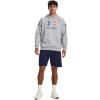 imageUnder Armour Mens Freedom Big Flag Logo Hoodie011 Mod Gray Light Heather   Black