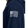imageUnder Armour Mens Freedom Big Flag Logo Hoodie408 Academy   Steel