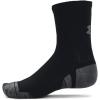 imageUnder Armour Unisex Adult Performance Cotton Mid Socks 3 Pairs001 Black  Black  Pitch Gray