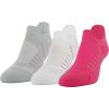 imageUnder Armour Womens Breathe No Show Tab Socks 3PairsGala Pink Assorted