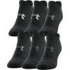 imageUnder Armour Womens Cushioned No Show Socks 6PairsBlack