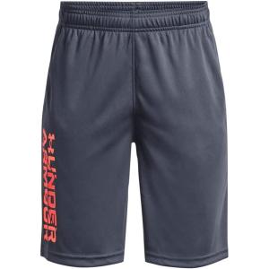 imageUnder Armour Boys Prototype 20 Wordmark Shorts044 Downpour Gray   After Burn