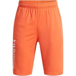 imageUnder Armour Boys Prototype 20 Wordmark Shorts829 Papaya   White