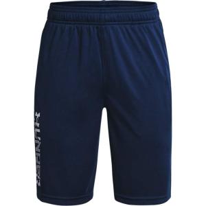 imageUnder Armour Boys Prototype 20 Wordmark ShortsAcademy Blue 408Mod Gray
