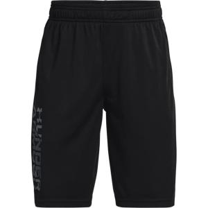 imageUnder Armour Boys Prototype 20 Wordmark ShortsBlack 002Pitch Gray
