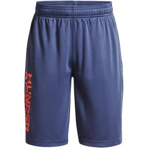 imageUnder Armour Boys Prototype 20 Wordmark ShortsUtility Blue 496Blaze Orange
