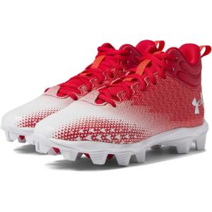 imageUnder Armour Boys Spotlight 30 Rubber Molded ToddlerLittle KidBig KidRedWhiteMetallic Silver
