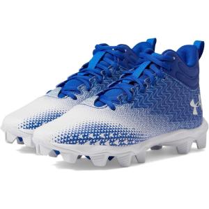 imageUnder Armour Boys Spotlight 30 Rubber Molded ToddlerLittle KidBig KidRoyalWhiteMetallic Silver