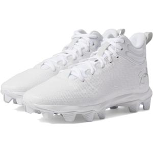 imageUnder Armour Boys Spotlight 30 Rubber Molded ToddlerLittle KidBig KidWhiteWhiteMetallic Silver