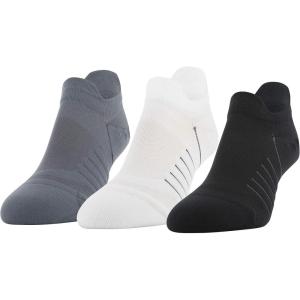 imageUnder Armour Womens Breathe No Show Tab Socks 3PairsBlackWhite Assorted