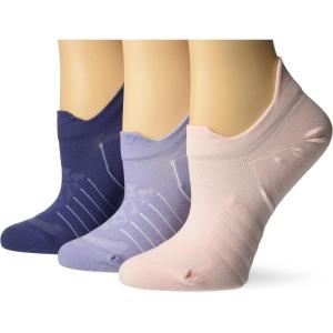 imageUnder Armour Womens Breathe No Show Tab Socks 3PairsBlue Ink Assorted