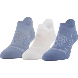 imageUnder Armour Womens Breathe No Show Tab Socks 3PairsMineral Blue Assorted