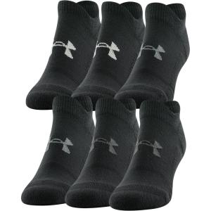 imageUnder Armour Womens Cushioned No Show Socks 6PairsBlack