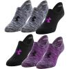 Strobe Purple Assorted (6-pairs)