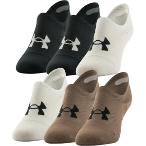 imageUnder Armour Womens Breathe Lite Ultra Low Socks MultipairsAustin Brown Assorted 6pairs