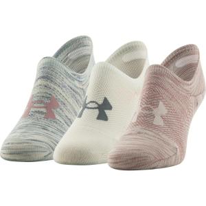 imageUnder Armour Womens Breathe Lite Ultra Low Socks MultipairsPink Elixir Assorted 3pairs