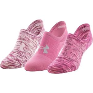 imageUnder Armour Womens Breathe Lite Ultra Low Socks MultipairsPrime Pink Assorted 3pairs