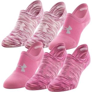 imageUnder Armour Womens Breathe Lite Ultra Low Socks MultipairsPrime Pink Assorted 6pairs
