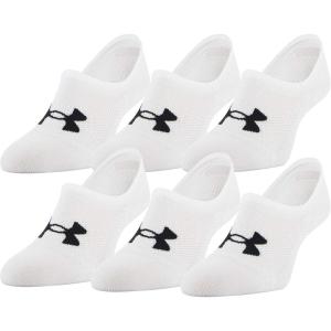 imageUnder Armour Womens Breathe Lite Ultra Low Socks MultipairsWhite 6pairs