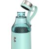 imageUnder Armour Infinity 22oz Water Bottle TwistOff Top for Ice and Protein Shake Shatter and Odor Resistant Stainless SteelBreeze Blue