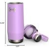 imageUnder Armour Infinity 22oz Water Bottle TwistOff Top for Ice and Protein Shake Shatter and Odor Resistant Stainless SteelOctane