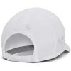 imageUnder Armour Womens Isochill Launch Run Adjustable Hat100 White  White  Reflective
