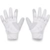 imageUnder Armour Womens Radar Softball Gloves100 White  White  Halo Gray