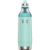imageUnder Armour Infinity 22oz Water Bottle TwistOff Top for Ice and Protein Shake Shatter and Odor Resistant Stainless SteelBreeze Blue