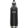 imageUnder Armour Infinity 22oz Water Bottle TwistOff Top for Ice and Protein Shake Shatter and Odor Resistant Stainless SteelSatin Black