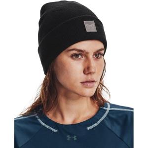 imageUnder Armour Womens Halftime Cuff Beanie001 Black  Pewter  Ghost Gray