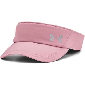 imageUnder Armour Womens Isochill Launch Run Visor697 Pink Elixir  Pink Elixir  Reflective