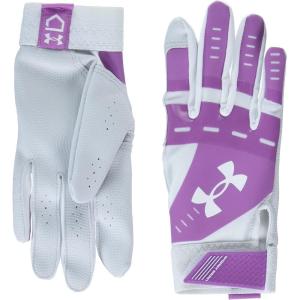 imageUnder Armour Womens Radar Softball Gloves101 White  Jellyfish  White