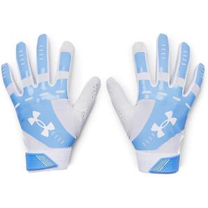 imageUnder Armour Womens Radar Softball Gloves103 White  Carolina Blue  White
