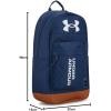imageUnder Armour Halftime Backpack Black 001White One Size Fits All410 Midnight Navy  Dark Tangerine  White