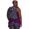 imageUnder Armour Halftime Backpack Black 001White One Size Fits All558 Tempered Steel  Midnight Navy  Aurora Purple