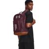 imageUnder Armour Halftime Backpack Black 001White One Size Fits AllDark Maroon 600Metallic Silver