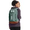 imageUnder Armour Halftime Backpack Black 001White One Size Fits AllToddy Green Medium Heather 370White