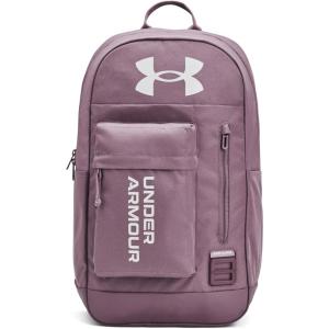imageUnder Armour Halftime Backpack Black 001White One Size Fits All500 Misty Purple  Misty Purple  Metallic Cristal Gold