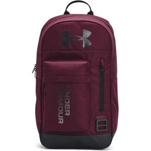 imageUnder Armour Halftime Backpack Black 001White One Size Fits All601 Dark Maroon  Black  Metallic Black