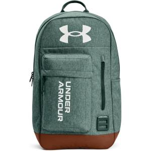 imageUnder Armour Halftime Backpack Black 001White One Size Fits AllToddy Green Medium Heather 370White