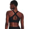 imageUnder Armour Womens Crossback Longline Mid Impact Sports Bra001 Black   White