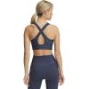 imageUnder Armour Womens Crossback Longline Mid Impact Sports Bra044 Downpour Gray   White