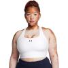 imageUnder Armour Womens Crossback Longline Mid Impact Sports Bra101 White   Black