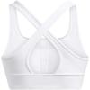 imageUnder Armour Womens Crossback Longline Mid Impact Sports Bra101 White   Black