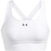 imageUnder Armour Womens Crossback Longline Mid Impact Sports Bra101 White   Black